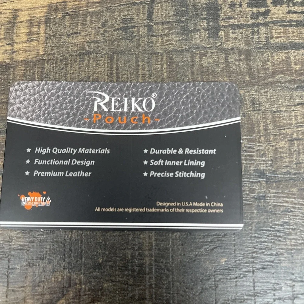 Reiko Phone Holster‎ Belt Clip Case Nylon Pouch iPhone Pulse Black Utility